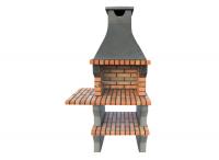 Ref. 100A Normale - 100 cm x 57 cm x 200 cm, LxLxH | Grill 54 cm x 40 cm, LxL | 430 kg